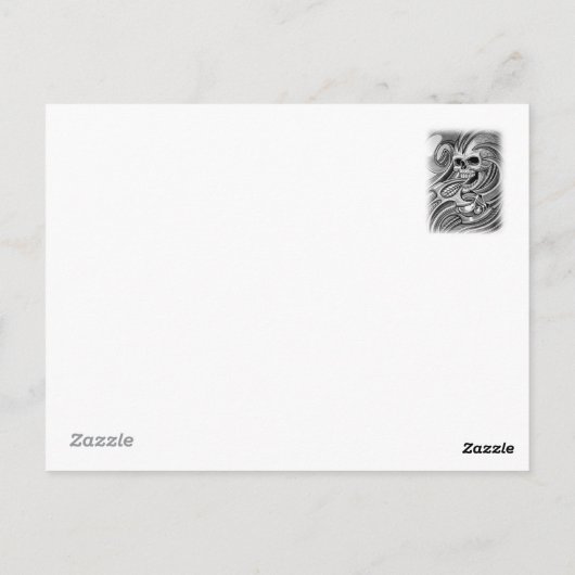 RITON TATTOOPostcard Postkarte (Rückseite)