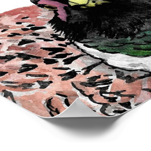 Ritratto di Fagiano Poster (Ecke)