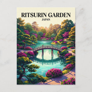 Ritsurin-Garten Japan Postkarte