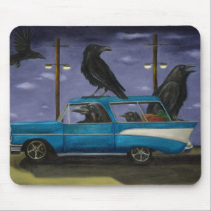 Ritt der Raben Mousepad