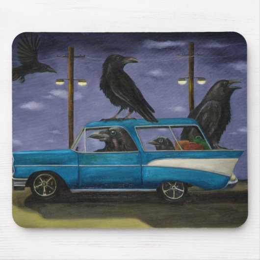 Ritt der Raben Mousepad (Vorne)