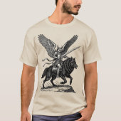Ritt des Andras, des Uhus T-Shirt (Vorderseite)