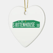 Rittenhouse Quadrat, Philadelphia, Keramik Ornament (Links)