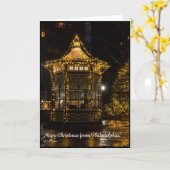 Rittenhouse Square Weihnachtskarte Karte (Gelbe Blume)