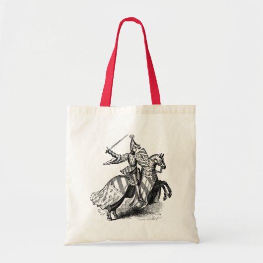 Ritter auf der Horseback Bag Tragetasche (Vorne)
