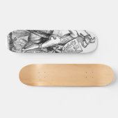Ritter auf einem Pferd Skateboard (Horizontal)