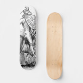Ritter auf einem Pferd Skateboard (Vorderseite)