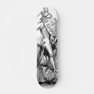 Ritter auf einem Pferd Skateboard