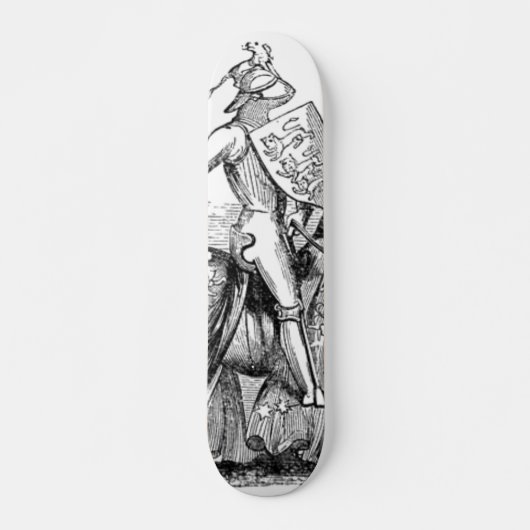 Ritter auf einem Pferd Skateboard (Vorne)