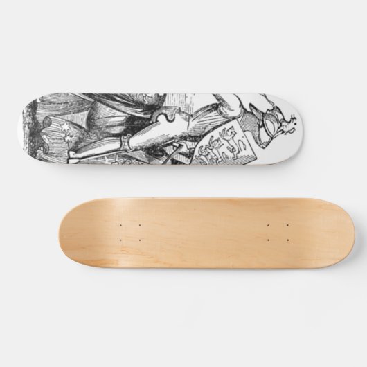 Ritter auf Horsback Skateboard (Horizontal)