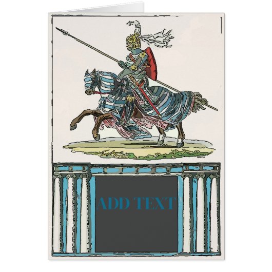 Ritter auf Pferd (Vorne)