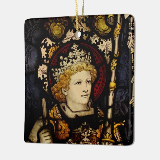 Ritter aus dem Mittelalter Keramikornament (Links)