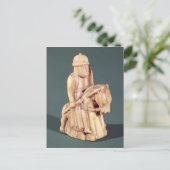 Ritter aus dem Schach-Set Postkarte (Stehend Vorderseite)