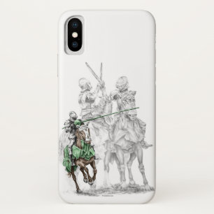 Ritter aus der mittelalterlichen Renaissance iPhone X Hülle