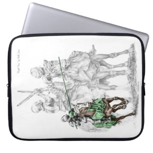 Ritter aus der mittelalterlichen Renaissance Laptopschutzhülle