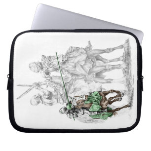 Ritter aus der mittelalterlichen Renaissance Laptopschutzhülle