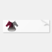 Ritter-Autoaufkleber Autoaufkleber (Vorne)