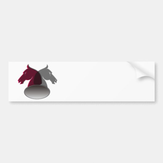 Ritter-Autoaufkleber Autoaufkleber (Vorne)