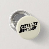 Ritter-Avantgarde "ein schwieriges ganzes" Button (Vorne & Hinten)