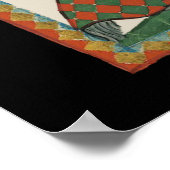 Ritter bei einem Turnier spielen Poster (Ecke)