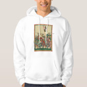 Ritter Charging, Codex Manesse aus dem 14. Jahrhun Hoodie (Vorderseite)