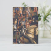 Ritter Christi (Gent Altarpiece), Jan van Eyck Einladung (Stehend Vorderseite)