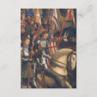 Ritter Christi (Gent Altarpiece), Jan van Eyck