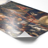 Ritter Christi (Gent Altarpiece), Jan van Eyck Fotodruck (Ecke)