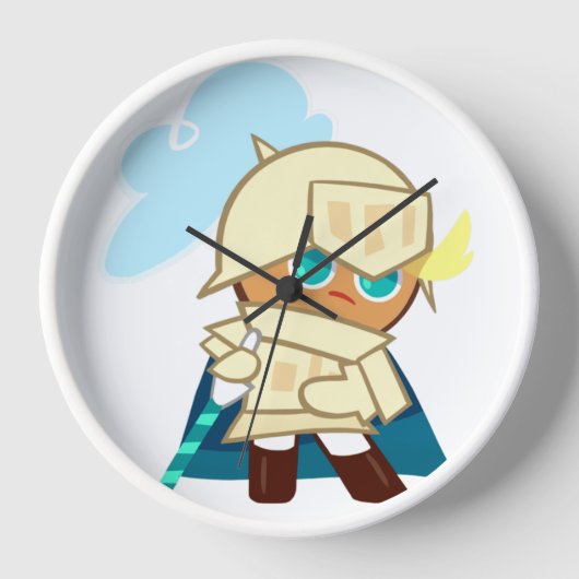 Ritter-Cookie! Cookie Run Kingdom Uhr (Vorderseite)