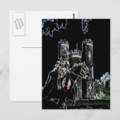 Ritter der Blaise-Burg Postkarte (Vorne/Hinten)