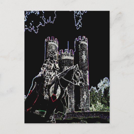 Ritter der Blaise-Burg Postkarte (Vorderseite)