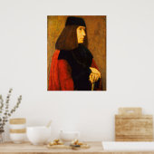 Ritter der Goldenen Fleece, Jean Perréal Kunstkuns Poster (Küche)