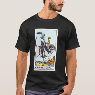 Ritter der Kelche Vintage Tarotkarte - original Ri T-Shirt