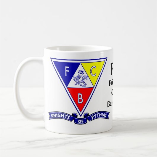 Ritter der Pythias-kombinierten Tasse (Links)