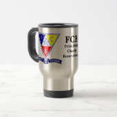 Ritter der Pythias-Reise-Tasse Reisebecher (Vorderseite Links)