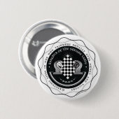 Ritter der quadratischen Tabelle - Größen-Zitat Button (Vorne & Hinten)