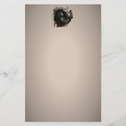 Ritter der Rose Briefpapier (Vorderseite)