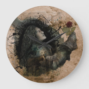 Ritter der Rose Große Wanduhr