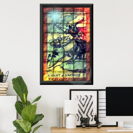 Ritter der Schwerter Poster (Heimbüro)