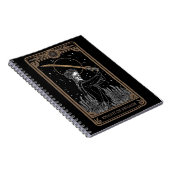 Ritter der Schwerter Tarot | Mystischer Astrologie Notizblock (Rechte Seite)