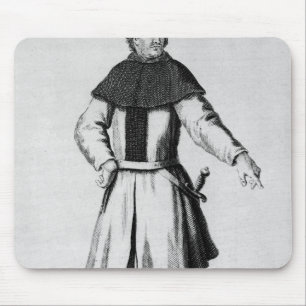Ritter des Auftrages von Alcantara, c.1300 Mousepad