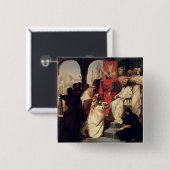 Ritter des Auftrages von Johannes von Jerusalem Button (Vorne & Hinten)