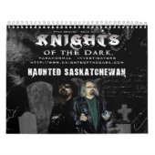 RITTER des DUNKLEN Spuk Saskatchewan-Kalenders Kalender (Titelbild)