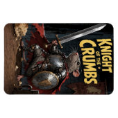 Ritter des Krümel-Comic-Buch-Ratte Magnet (Horizontal)