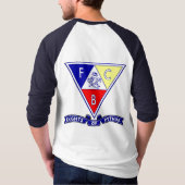 Ritter des Pythias-Baseballs Jersey T-Shirt (Rückseite)