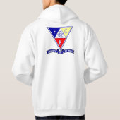 Ritter des Pythias Hoodie-Sweatshirts Hoodie (Rückseite)
