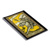 Ritter des Schwerter Tarot Notizblock (Rechte Seite)