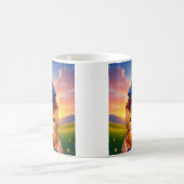 Ritter-Elfen-Katzen-Tasse Kaffeetasse (Mittel)
