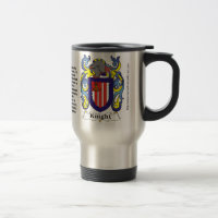 Ritter-Familien-Wappen Reise-Tasse