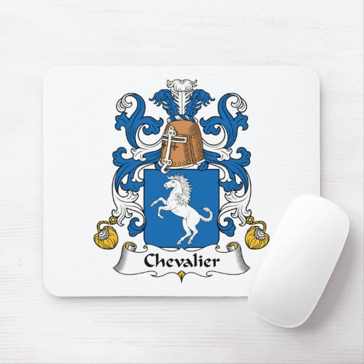 Ritter-Familienwappen Mousepad (Mit Mouse)